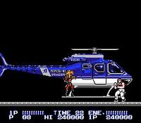 une photo d'Ã©cran de Bad Dudes VS Dragon Ninja sur Nintendo Nes